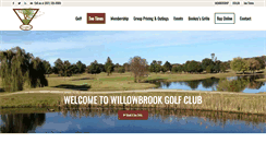 Desktop Screenshot of golfwillowbrook.net
